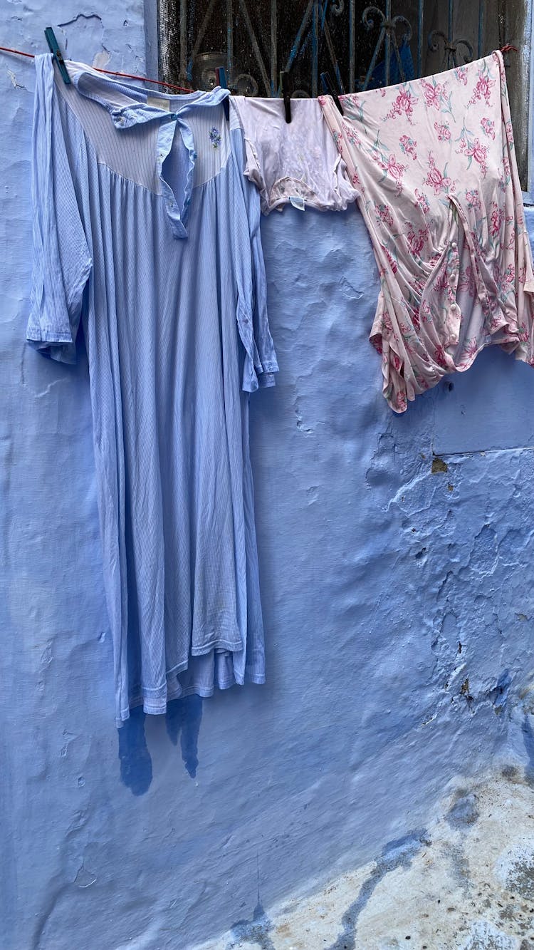 Clothes Hanging Outside