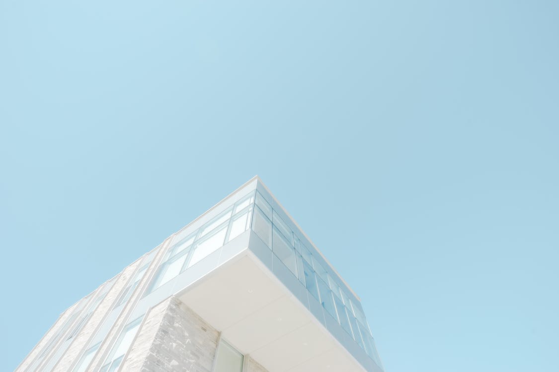 White Concrete Building