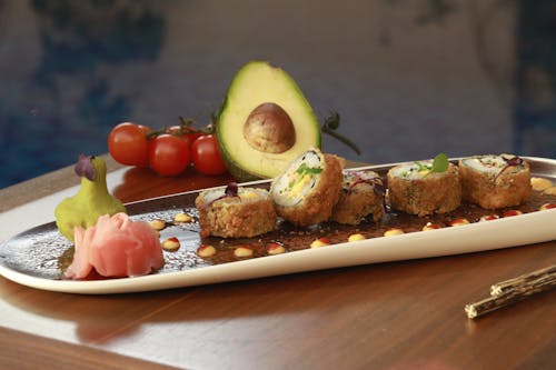Бесплатное стоковое фото с еда, крупный план, суши