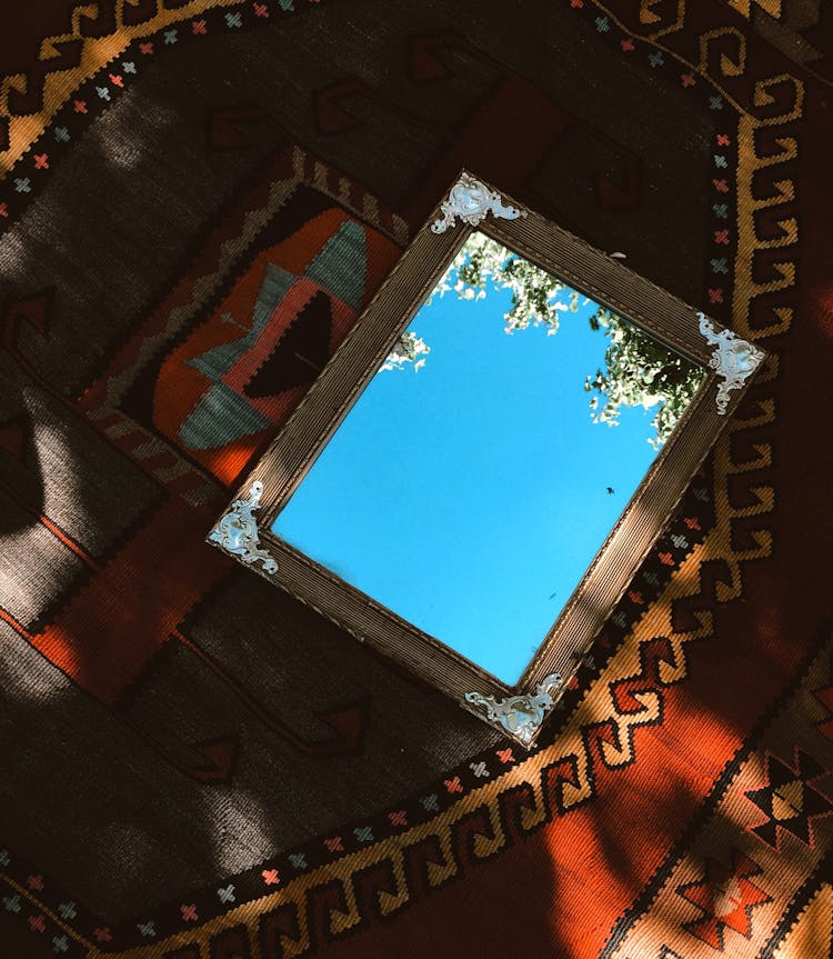 Mirror On A Carpet 