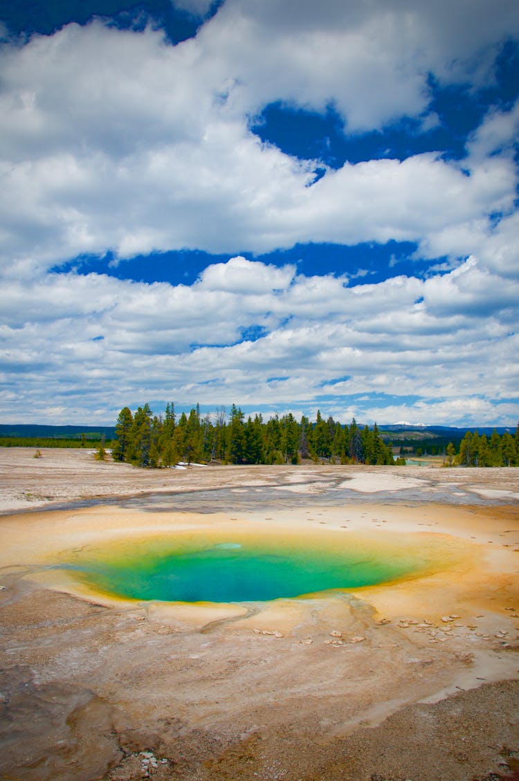 Landscape With Hot Spring