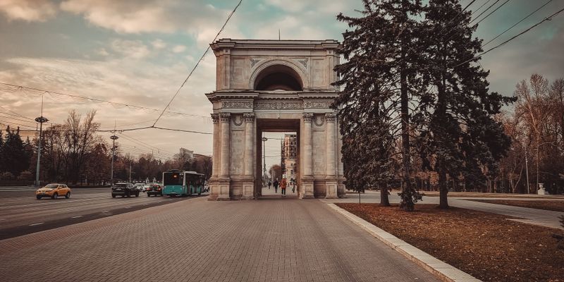 El Arco de Triunfo de Chisináu