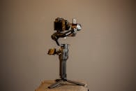 A Camera attached to a Gimbal