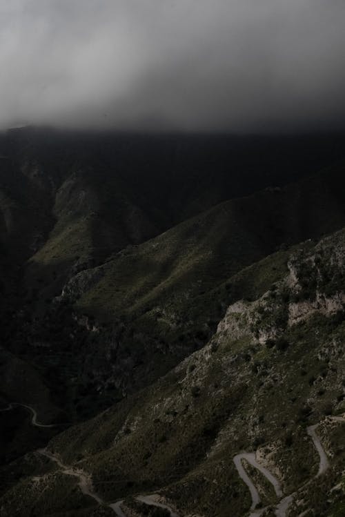 Aerial Shot of the Mountains