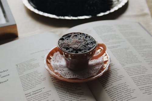 Ücretsiz Fincan, Kahve, kapatmak içeren Ücretsiz stok fotoğraf Stok Fotoğraflar