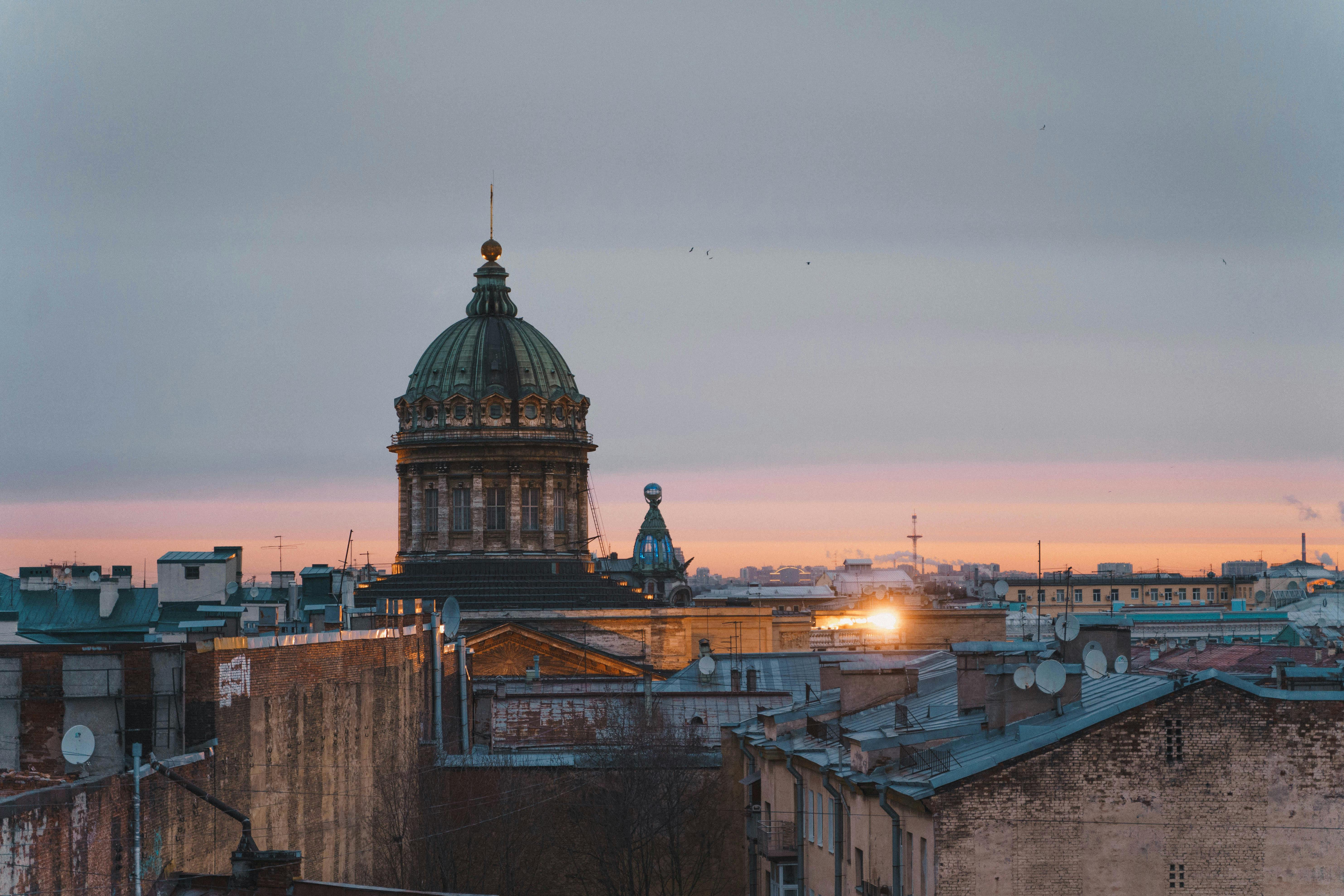 Stunning view of Saint Petersburg