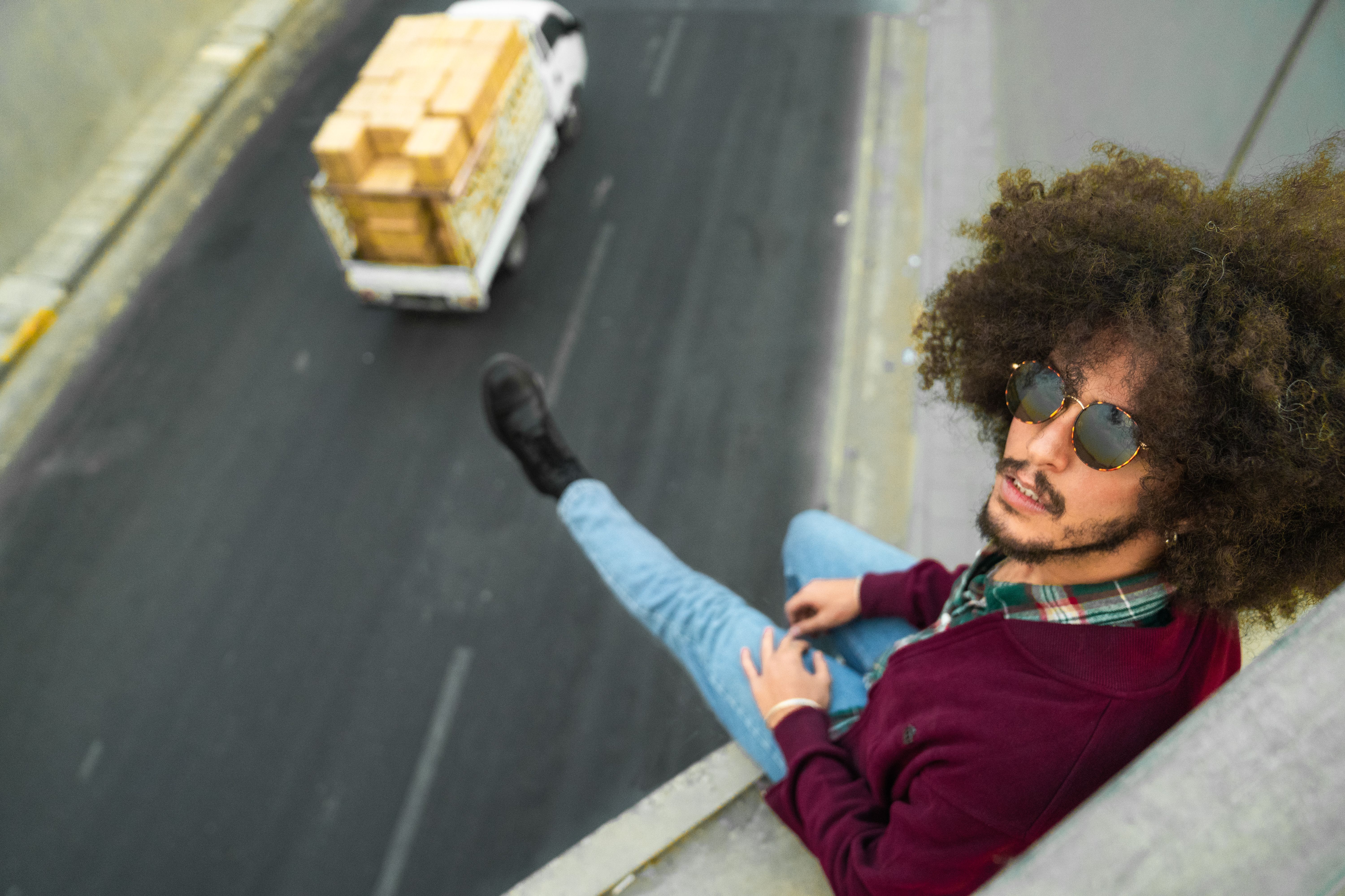 London to Maidstone — removal van on the motorway for a long-distance move