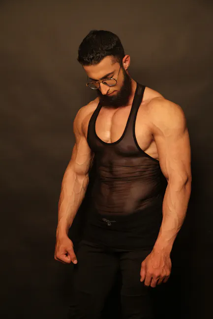 Strong shoulders workout demonstration