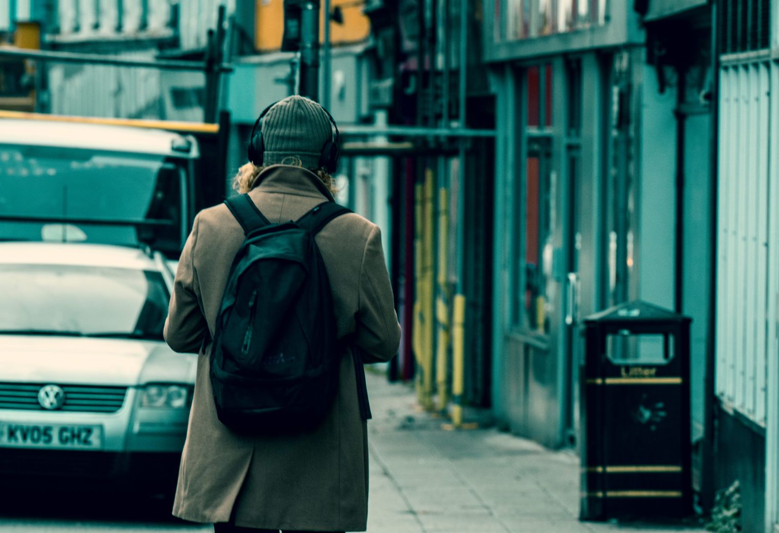 Denham — student move with boxes and a van