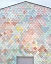 Multicolored Concrete House