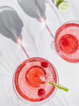 Raspberry Lime Sparkling