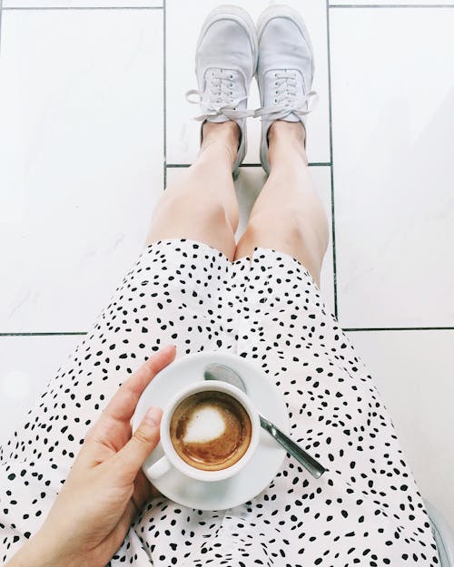 Free White Ceramic Teacup Stock Photo