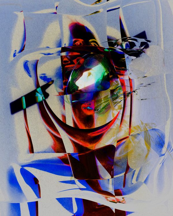 Fragmented digital portrait, artwork by Nurlan Tortbayev on Pexels