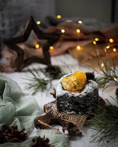 Cake Decorated for Christmas