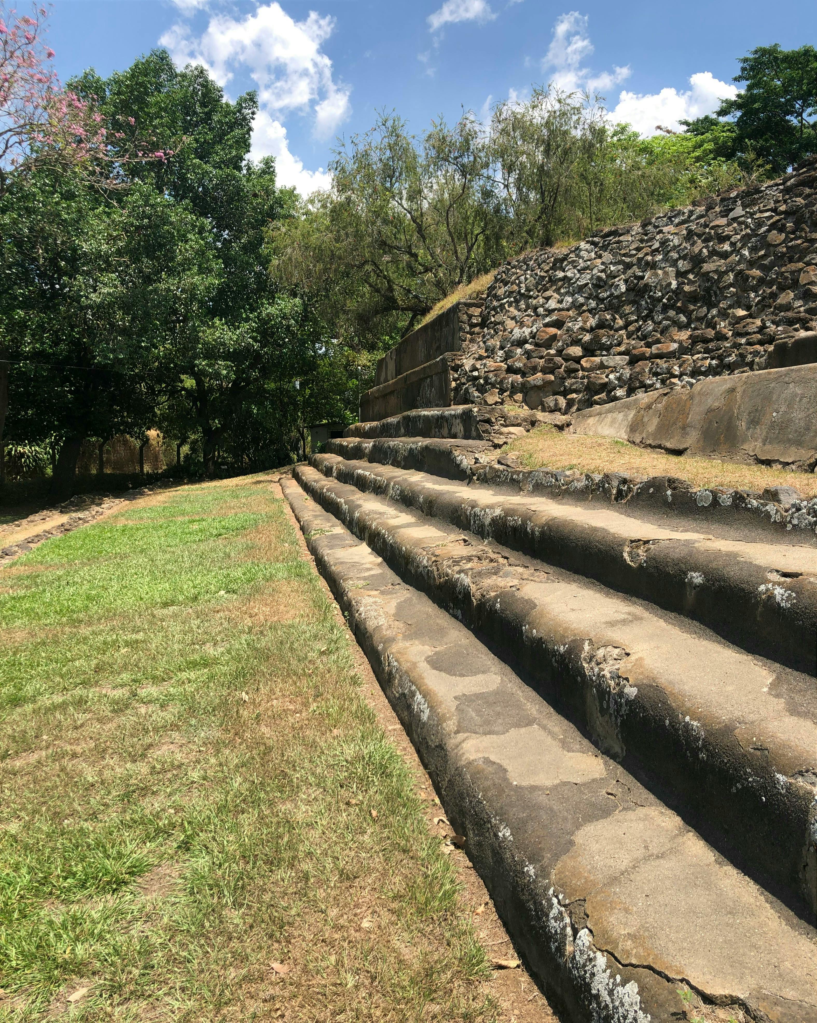 Artful floral arrangement
