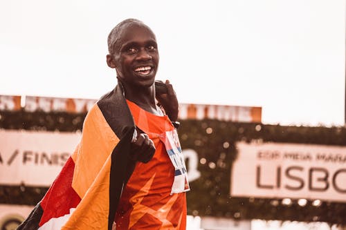 Kostenloses Stock Foto zu afrikanischer mann, athlet, champion