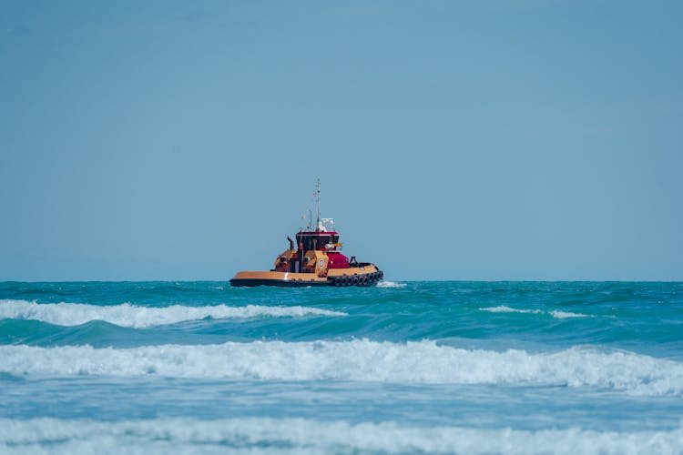 Tugboat On Sea