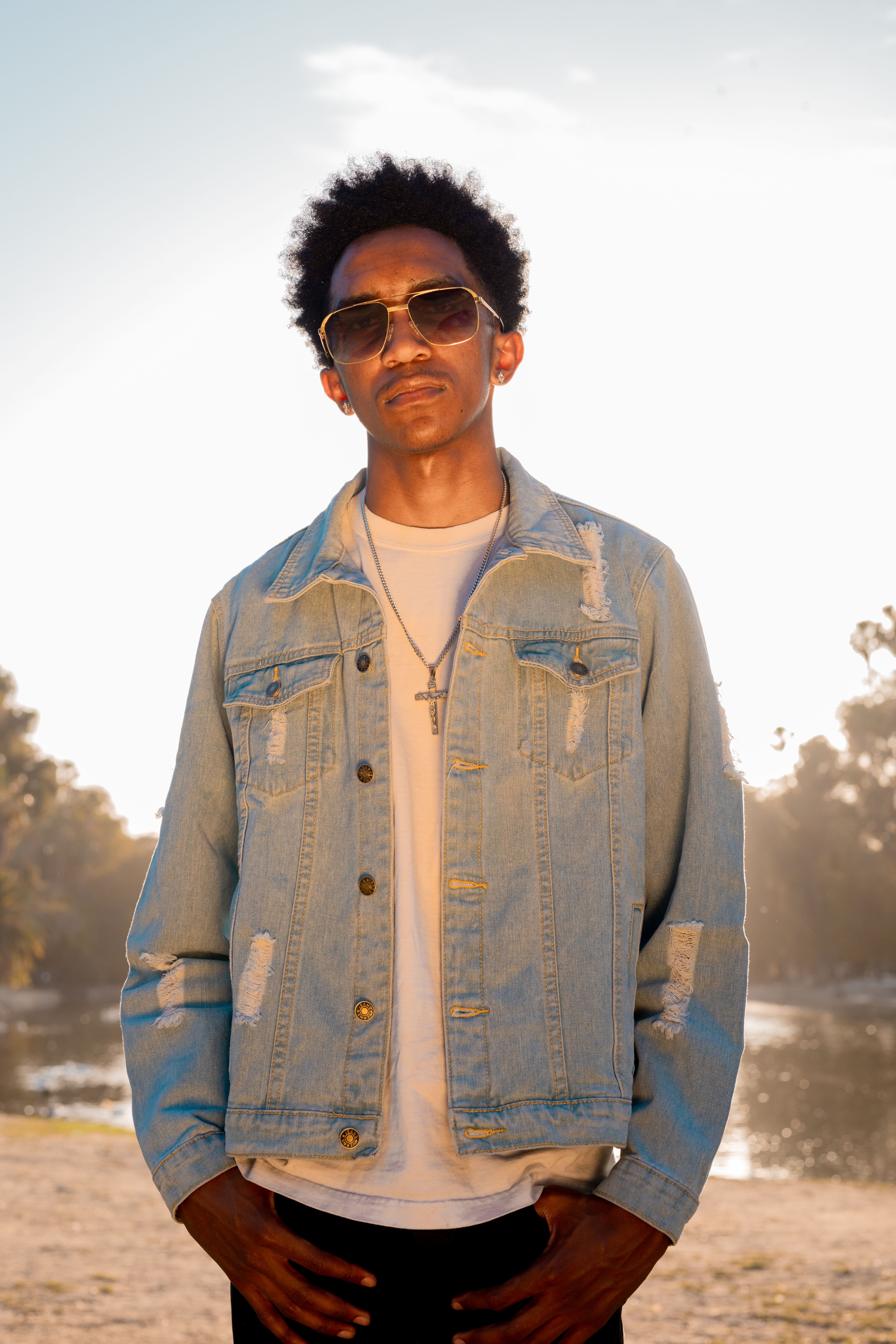 Man Wearing Brown Jacket and Sunglasses · Free Stock Photo