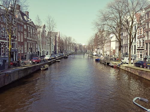 Free stock photo of amsterdam, boat, bridge