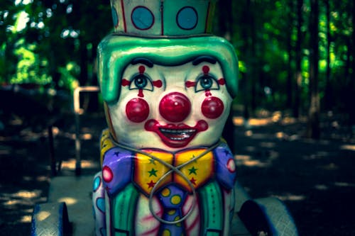 Free stock photo of clown, dark, eerie