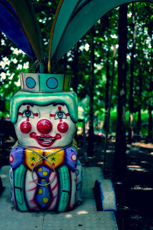 Free stock photo of clown, dark, eerie