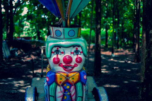 Free stock photo of clown, dark, eerie