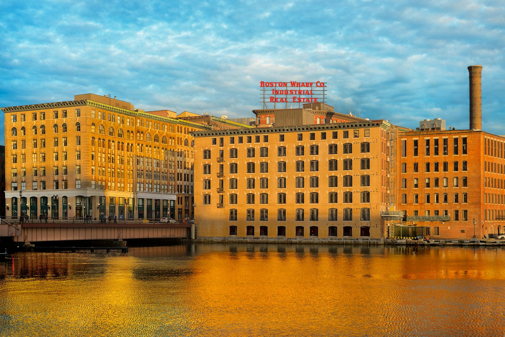 Buildings by the River in Boston