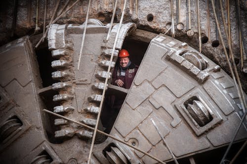 Worker on a Construction