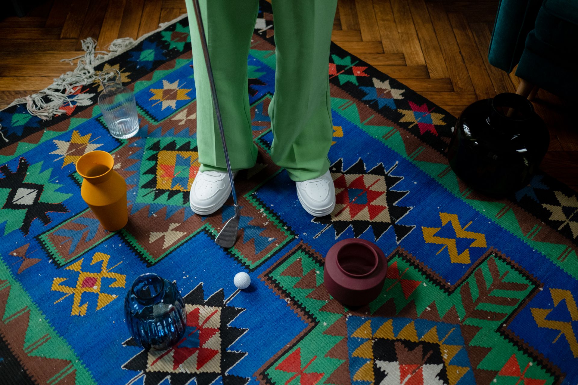 Mini Golf Game at Home
