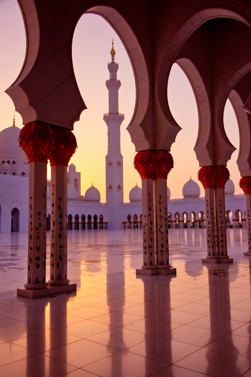 기둥, 랜드마크, 모스크의 무료 스톡 사진