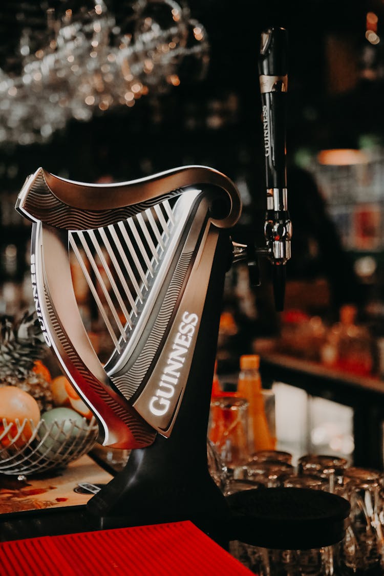 Guinness Beer Tap On The Table