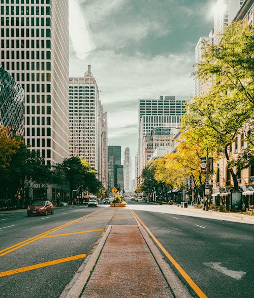 Free stock photo of chicago buildings, michigan ave