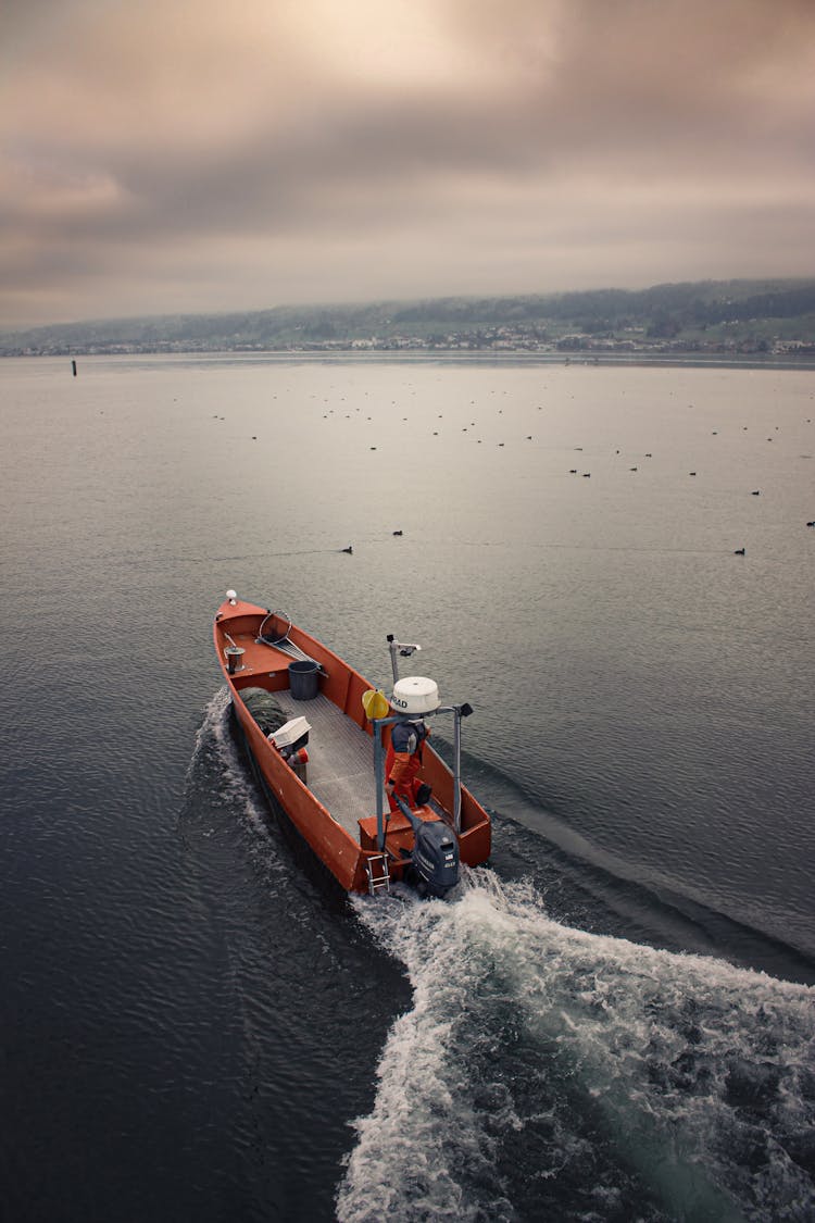 Ship In Bay