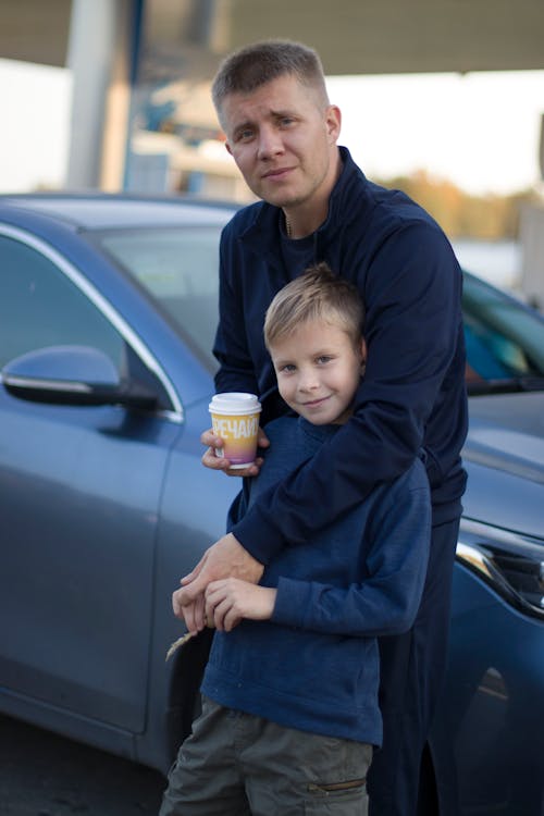 Free Photo of a Father and Son Stock Photo