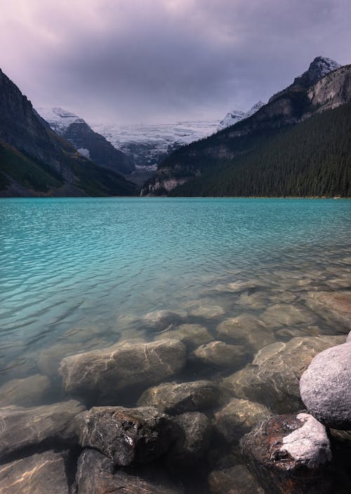 Free stock photo of a lberta, banff national park, big lake