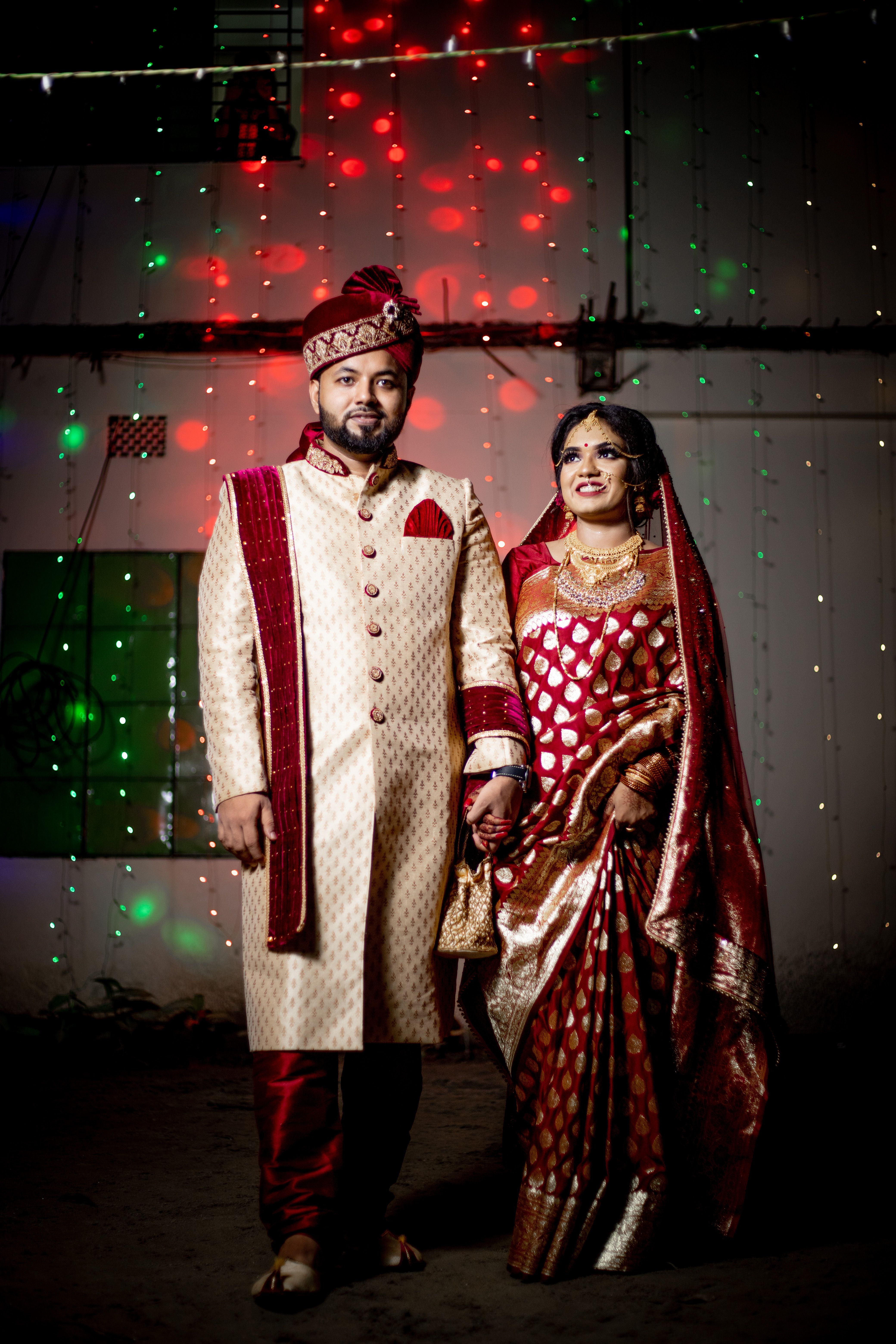 A Couple in Traditional Clothes Dancing · Free Stock Photo
