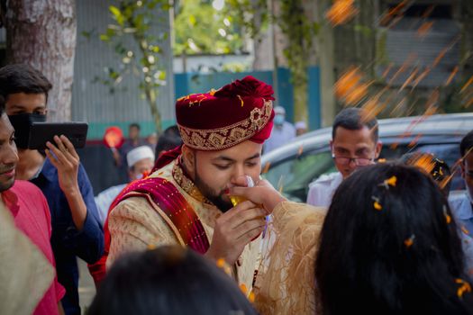 A Man in Wedding Turban 