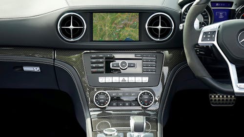 Black and Gray Car Stereo