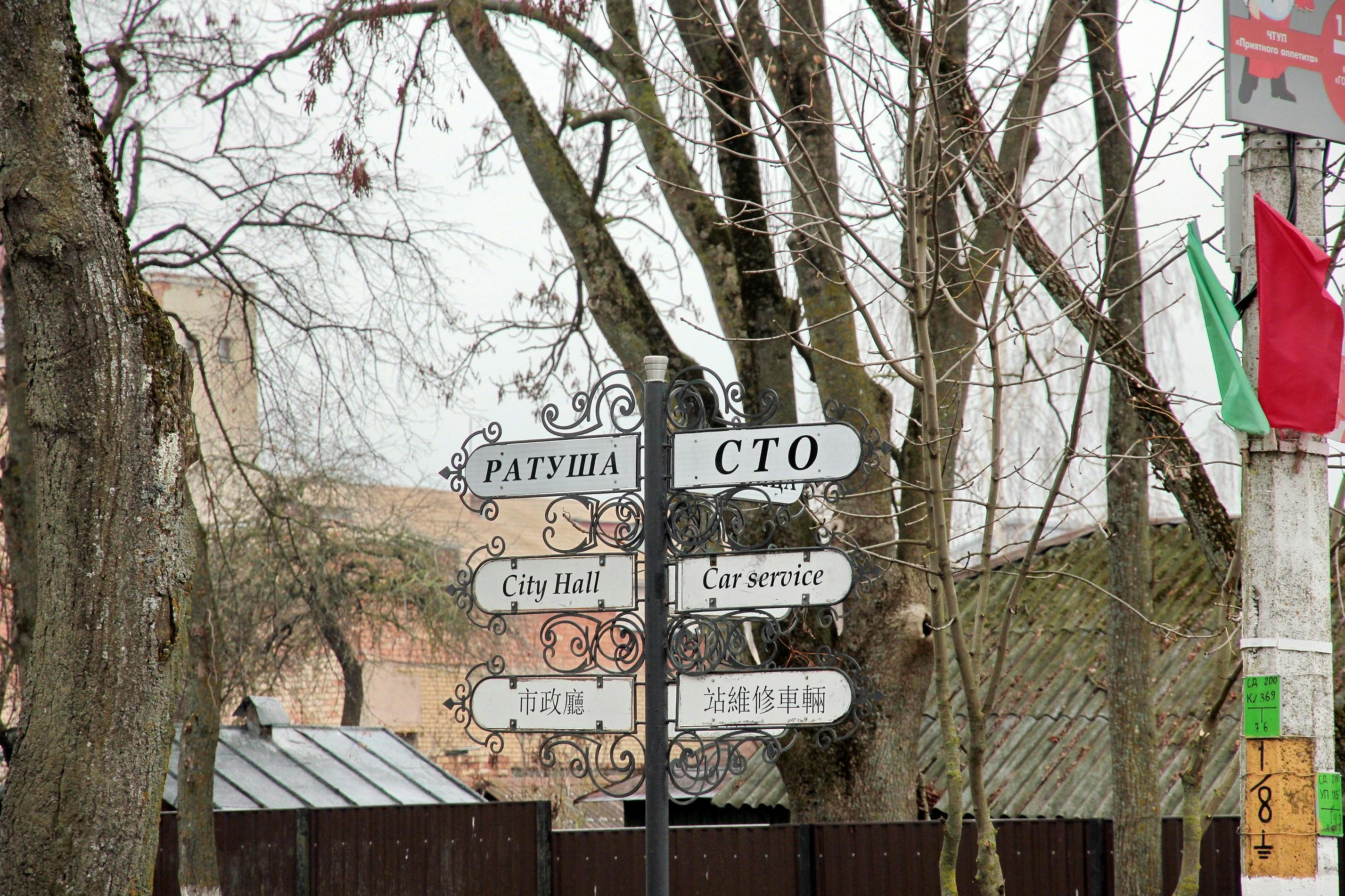 Дорожные знаки и обозначения (фото)