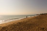 People Walking on Beach
