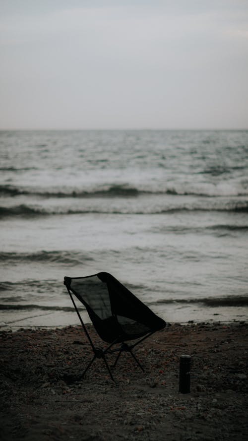 A Chair on the Beach Shore