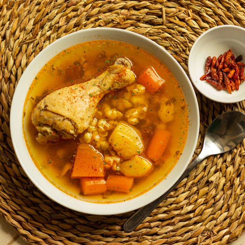 Slow Cooker Chicken Escarole and Bean Soup