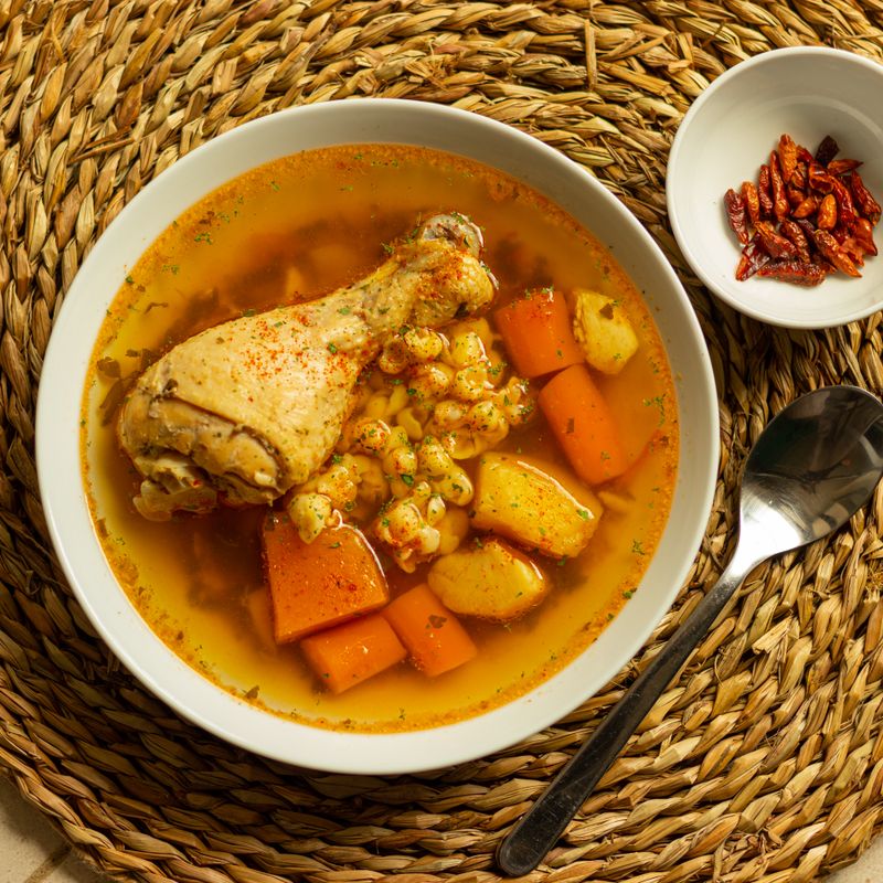 Pork and Hominy Stew (Posole Rojo)