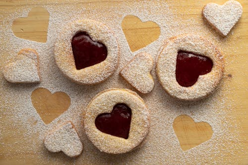 
A Close-Up Shot of Delicious Cookies