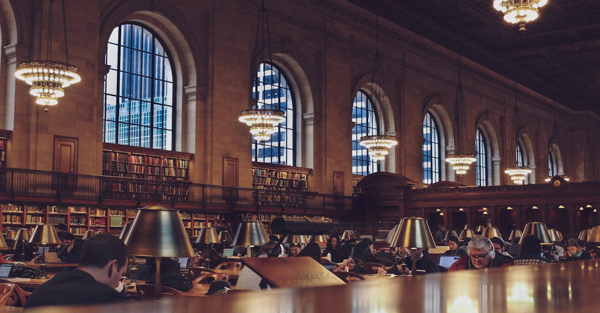 Photo of People in the Library · Free Stock Photo