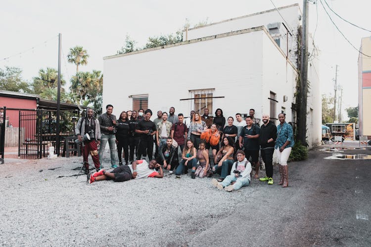 Group Of People Posing For A Photo