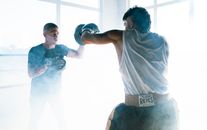 Two Boxers Fighting