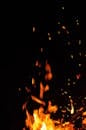 Photography of Fire in Dark Area