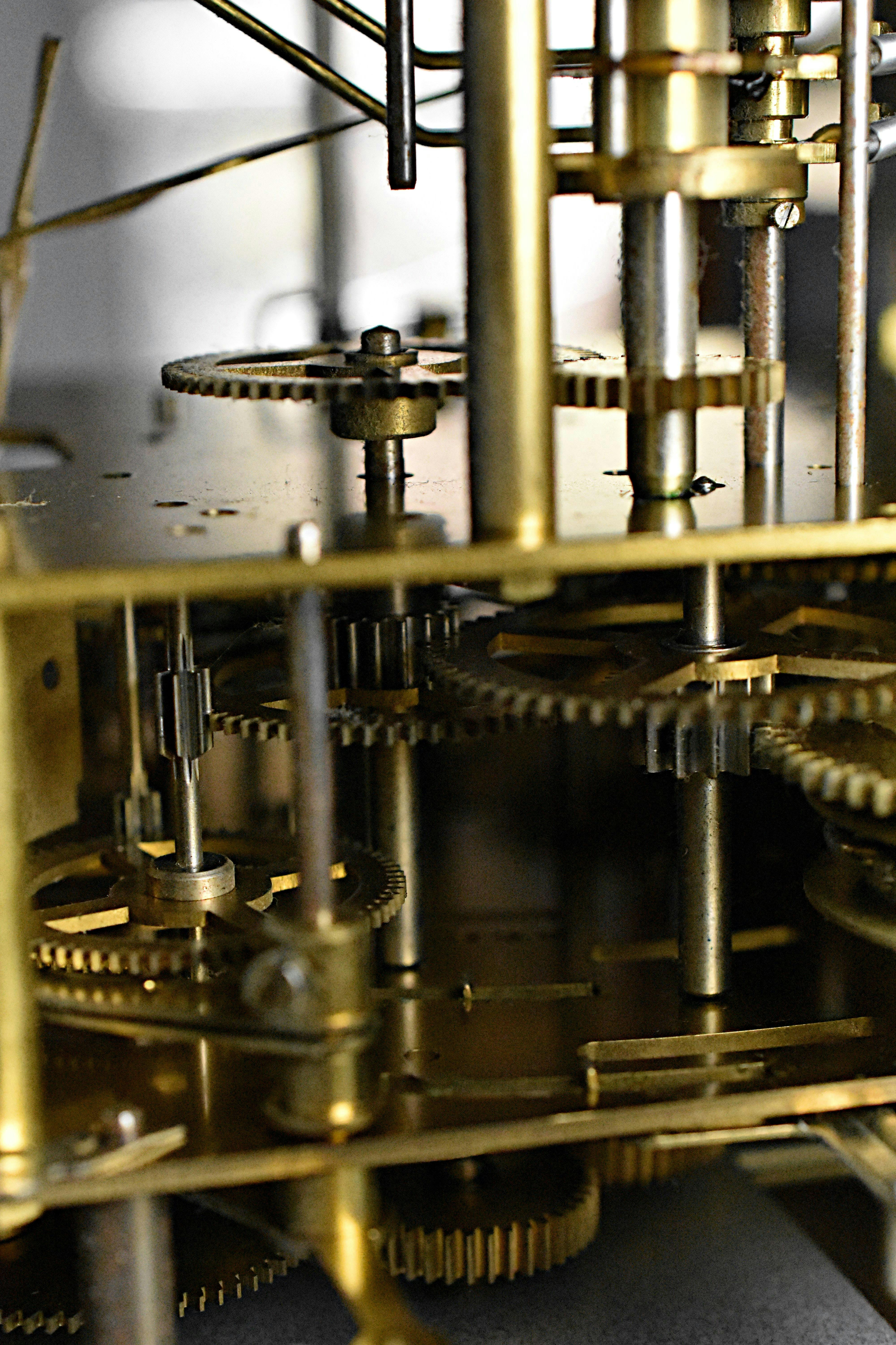 Free stock photo of clockworks, gearbox, gears