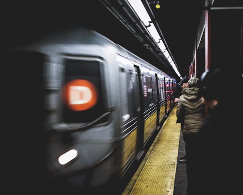 Timelapse Photo Of Train